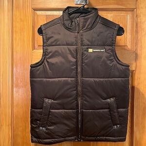Timberland size medium 12 - 14 brown vest